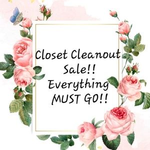 Closet Clean Out Time!!